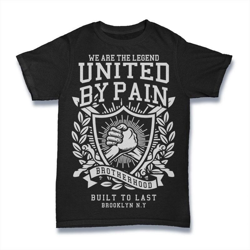 United By Pain T-Shirt. 100% Cotton Premium Tee NEW S
United By Pain T-Shirt. 100% Cotton Premium Tee NEW S