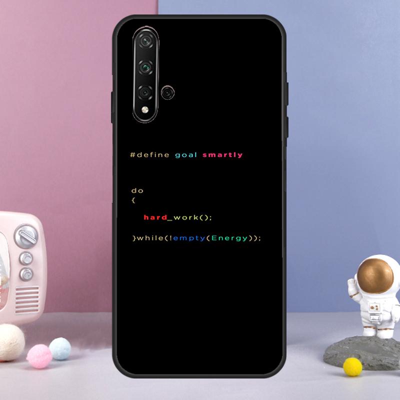 The Code design programmer For Huawei Nova 5T 9 10 SE 7i 8i 11i 12i Y73 Y90 Y70 Y72 Y61 Y91 Y60 P20 P30 P40 Lite Case Huawei Nova Y72
The Code design programmer For Huawei Nova 5T 9 10 SE 7i 8i 11i 12i Y73 Y90 Y70 Y72 Y61 Y91 Y60 P20 P30 P40 Lite Case Huawei Nova Y72