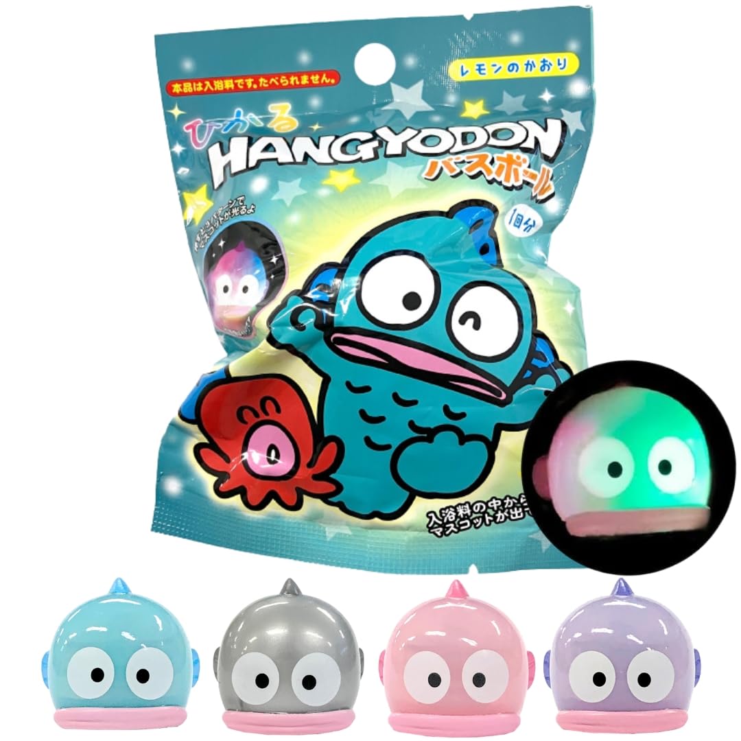 Светящийся мяч для ванны Sanrio Hangyodon от Santan, 1 шт., персонаж, соль для ванны, детские игрушки для мальчиков и девочек, Hangyodon
Светящийся мяч для ванны Sanrio Hangyodon от Santan, 1 шт., персонаж, соль для ванны, детские игрушки для мальчиков и девочек, Hangyodon
