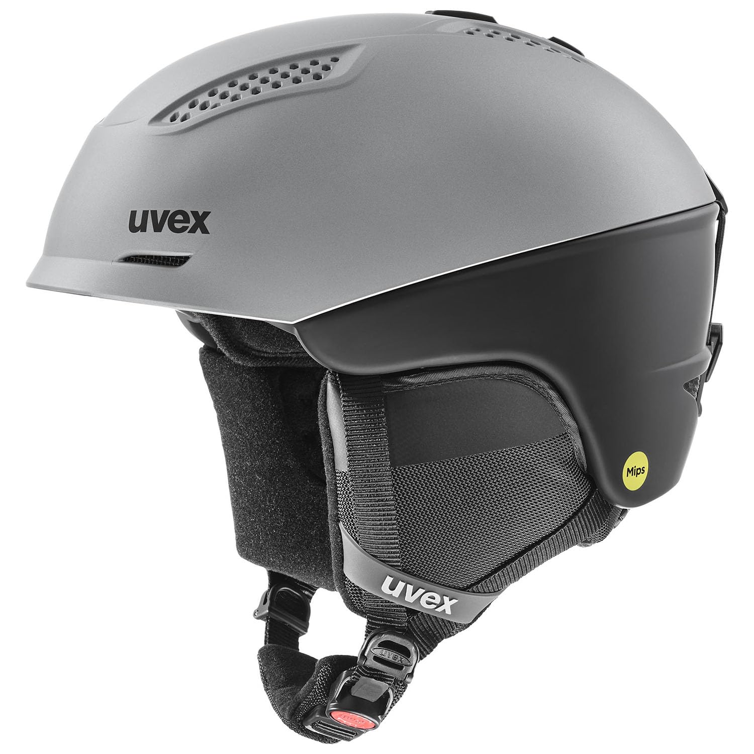 Шлем Uvex Ski Snowboard с регулировкой размера MIPS Dial Ventilation Ultra MIPS Matte cm Open/Close Rhino/Black 59-61
Шлем Uvex Ski Snowboard с регулировкой размера MIPS Dial Ventilation Ultra MIPS Matte cm Open/Close Rhino/Black 59-61