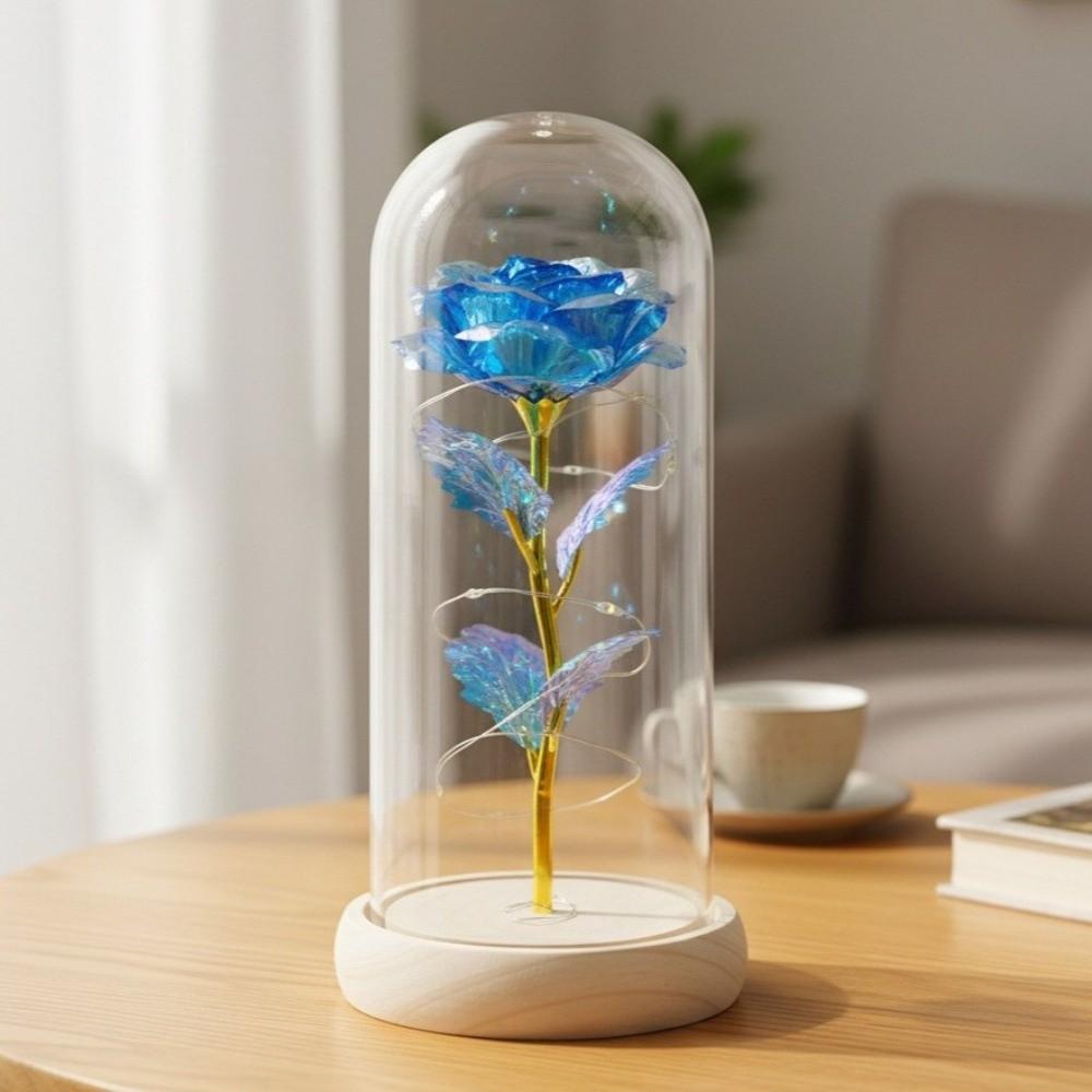 High Quality Wooden Eternal Rose Flower with Transparent Lampshade Exquisite Artificial Flower Simulation Roses Bridesmaid Gifts синий
High Quality Wooden Eternal Rose Flower with Transparent Lampshade Exquisite Artificial Flower Simulation Roses Bridesmaid Gifts синий