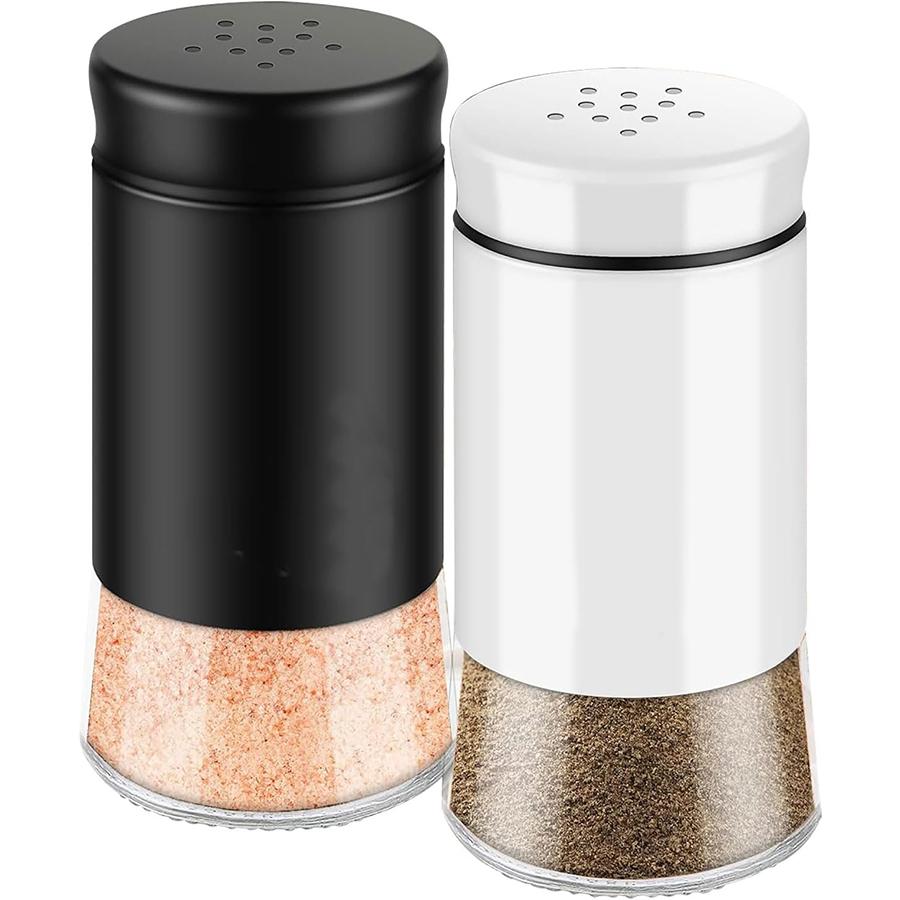 Salt and Pepper Shakers Set,5 oz Clear Glass Bottom Salt Shaker with Stainless Steel Lid for Kitchen Gadgets Cooking Table Housewarming Gift
Salt and Pepper Shakers Set,5 oz Clear Glass Bottom Salt Shaker with Stainless Steel Lid for Kitchen Gadgets Cooking Table Housewarming Gift