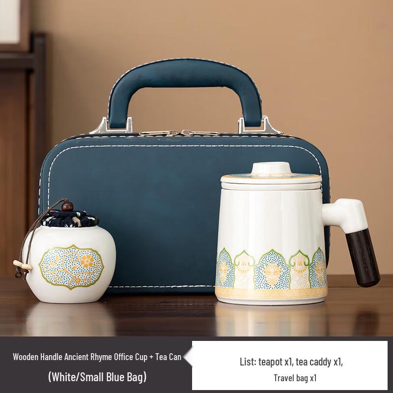 Shangqi Portable Chinese Ceramic Travel Tea Set
Shangqi Portable Chinese Ceramic Travel Tea Set