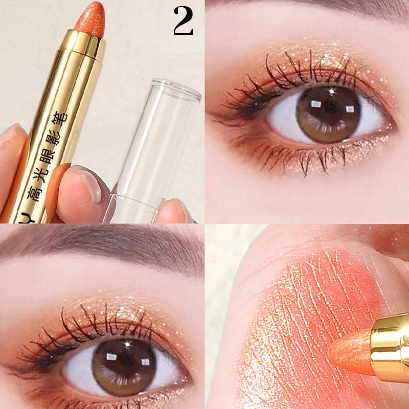 Glitter Eye Shadow Stick Shine Lazy High Gloss Eye Shadow Pen Pearl Light Fine Flash Beautification Brightening Makeup Holding оранжевый
Glitter Eye Shadow Stick Shine Lazy High Gloss Eye Shadow Pen Pearl Light Fine Flash Beautification Brightening Makeup Holding оранжевый