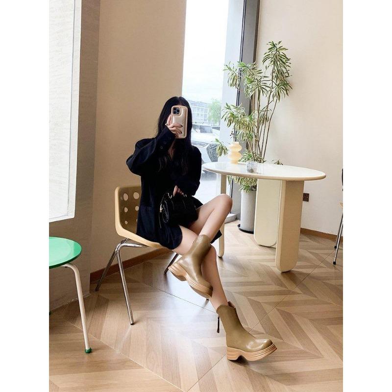 Осенне-зимние новые короткие сапоги из хлопка на толстой подошве 40 хаки
Осенне-зимние новые короткие сапоги из хлопка на толстой подошве 40 хаки