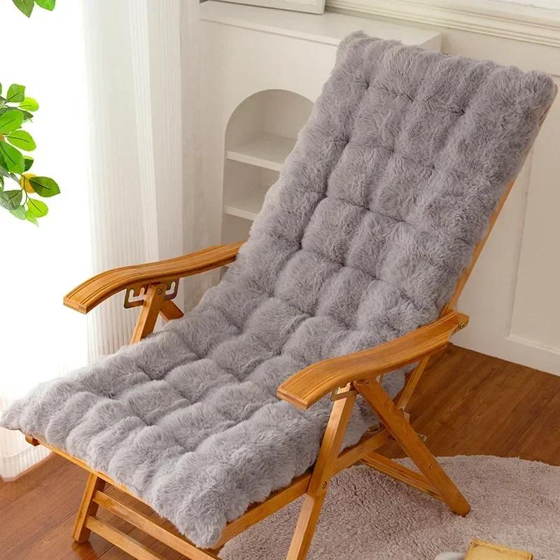 Rocking Chair Plush Cushion Outdoor Garden Chair Cushion Non-Slip High-Backed Chair Pads Sun Lounger Cushion 40x100CM сірий
Rocking Chair Plush Cushion Outdoor Garden Chair Cushion Non-Slip High-Backed Chair Pads Sun Lounger Cushion 40x100CM сірий