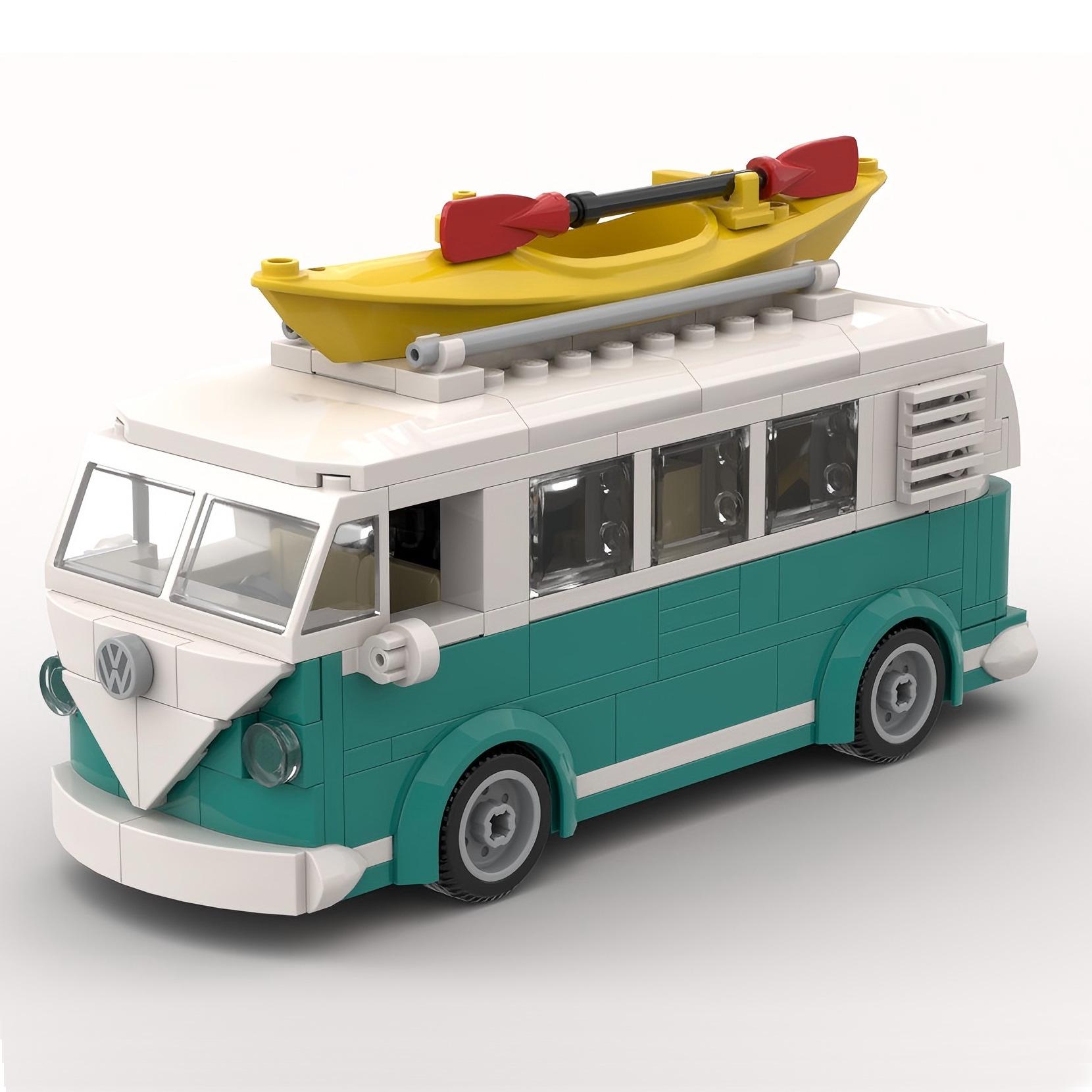 Turquoise Bus Car Model MOC 98772-T1, Small Particle Blocks Compatible with Lego (In Stock)
Turquoise Bus Car Model MOC 98772-T1, Small Particle Blocks Compatible with Lego (In Stock)