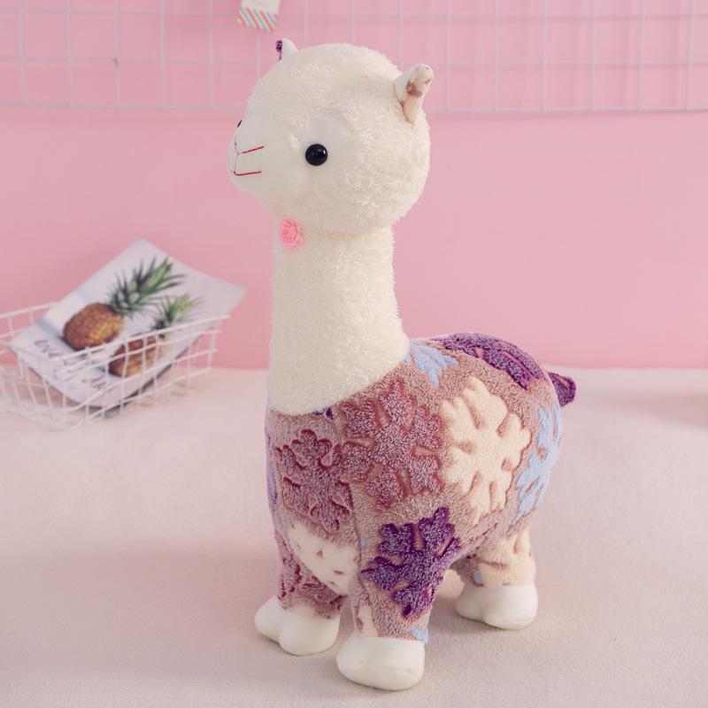 New snowflake alpaca plush toy doll grass mud horse throw pillow children s birthday gift 40cm(0.65kg)
New snowflake alpaca plush toy doll grass mud horse throw pillow children s birthday gift 40cm(0.65kg)