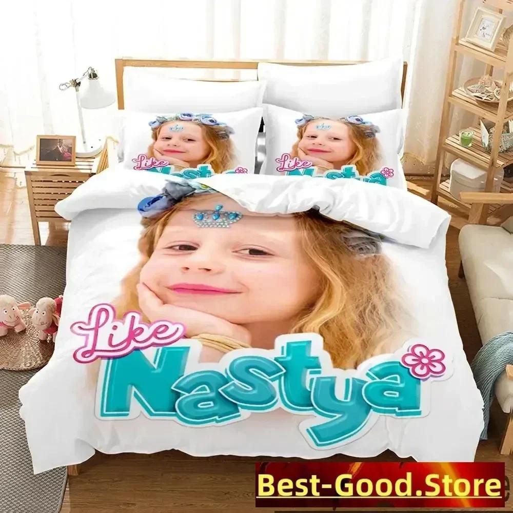 3D Print Like Nastya Bedding Set Duvet Cover Sheet Printed Bed Set Pillowcase Bed Full Queen King Size Comforter Bedroom 135x200cm
3D Print Like Nastya Bedding Set Duvet Cover Sheet Printed Bed Set Pillowcase Bed Full Queen King Size Comforter Bedroom 135x200cm