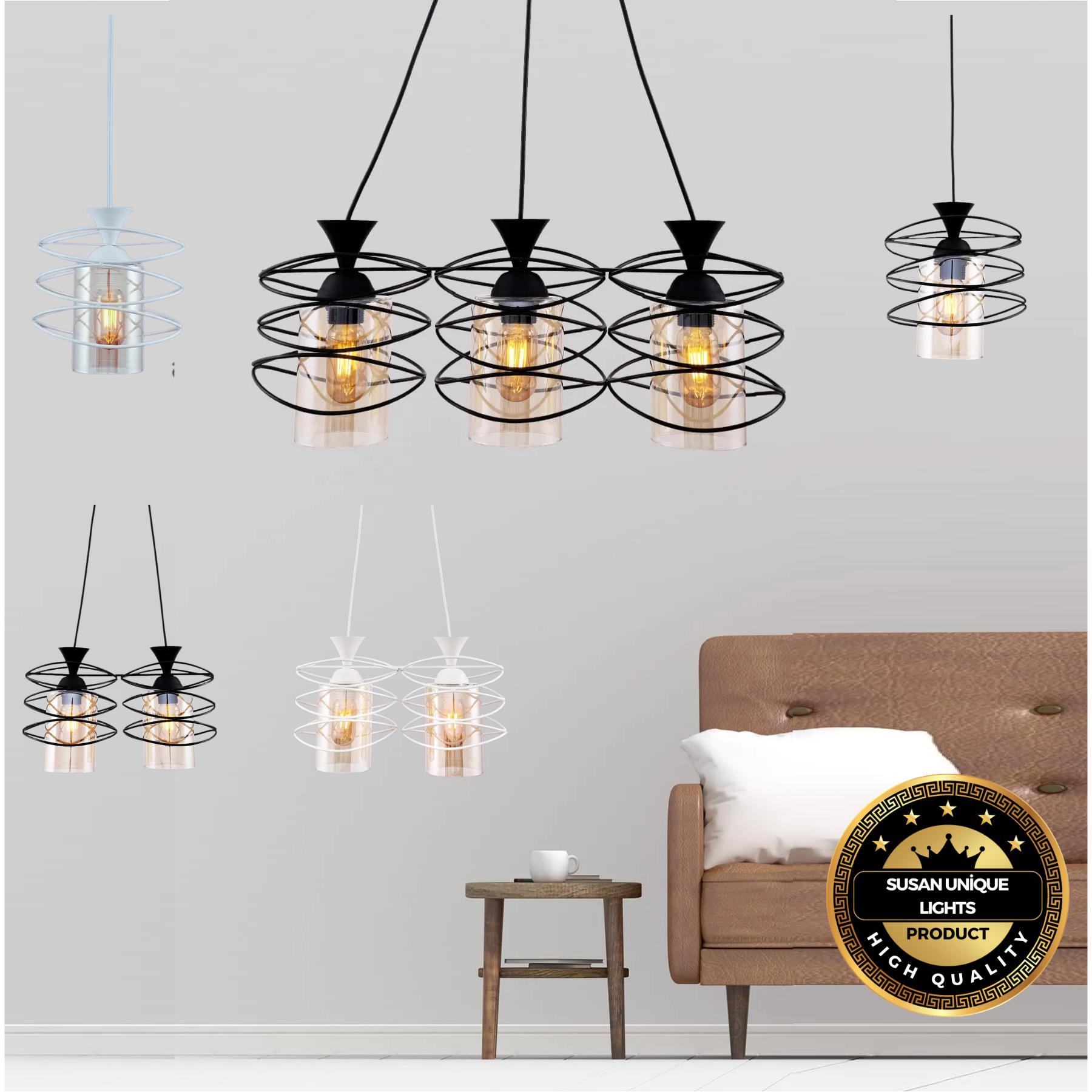 Люстры с 3, 2 и одинарными волокнами - 2 варианта цвета
Люстры с 3, 2 и одинарными волокнами - 2 варианта цвета