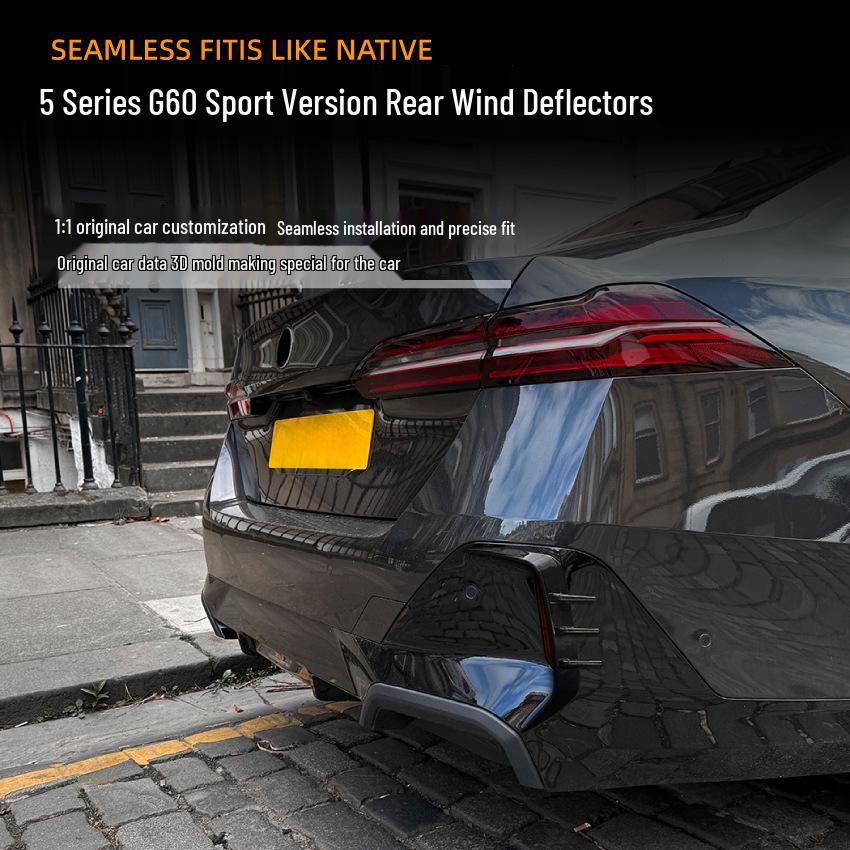 BMW 5 серии G60 (2024+) Спортивный стиль Задний ветровой нож Наклейка на воздухозаборник Piano Black
BMW 5 серии G60 (2024+) Спортивный стиль Задний ветровой нож Наклейка на воздухозаборник Piano Black