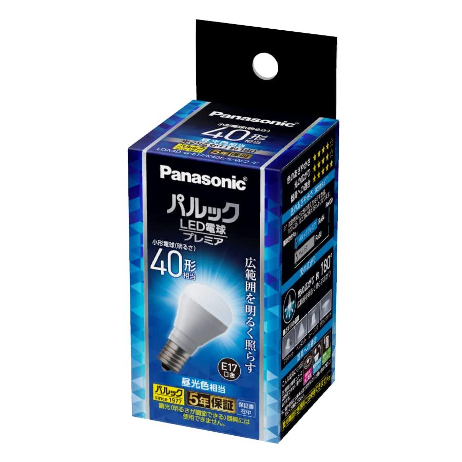 Panasonic LED Light Bulb Premier E17 Base Equivalent to 40 Type Light Bulb Equivalent to Daylight Color (3.9W) Compact Light Bulb Wide Light
Panasonic LED Light Bulb Premier E17 Base Equivalent to 40 Type Light Bulb Equivalent to Daylight Color (3.9W) Compact Light Bulb Wide Light