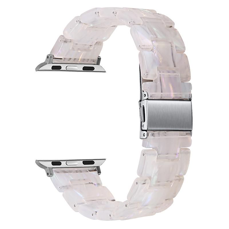 For Apple Watch Series 10 46mm/Ultra 2 Ultra 49mm/9 8 7 45mm/SE (2023) SE (2022) SE 6 5 4 44mm/3 2 1 42mm Resin Watch Band Strap Bracelet with Buckle Yellow Flowers
For Apple Watch Series 10 46mm/Ultra 2 Ultra 49mm/9 8 7 45mm/SE (2023) SE (2022) SE 6 5 4 44mm/3 2 1 42mm Resin Watch Band Strap Bracelet with Buckle Yellow Flowers