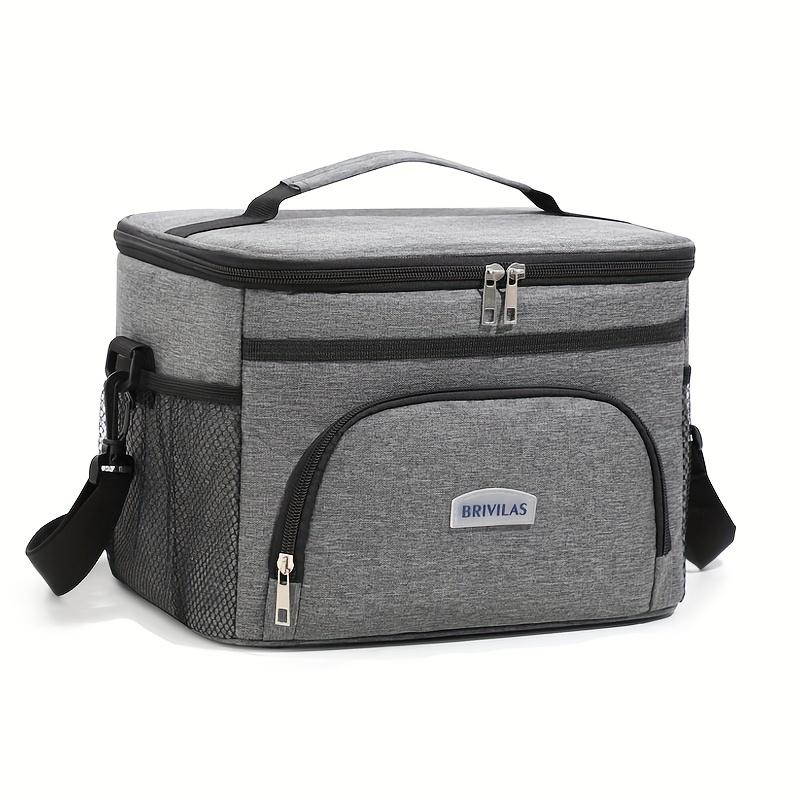 1pc Lunch Box Lunch Bag, Non-Food Contact, Large Capacity Insulated Car-Cut Bag, Portable with Handles, Reusable Lunch Bag серый
1pc Lunch Box Lunch Bag, Non-Food Contact, Large Capacity Insulated Car-Cut Bag, Portable with Handles, Reusable Lunch Bag серый