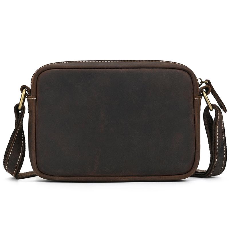 Crazy Horse leather men s crossbody bag Men s bag Retro shoulder bag men s leather ipad messenger bag fashion sling bags for man темно-коричневого кольору
Crazy Horse leather men s crossbody bag Men s bag Retro shoulder bag men s leather ipad messenger bag fashion sling bags for man темно-коричневого кольору