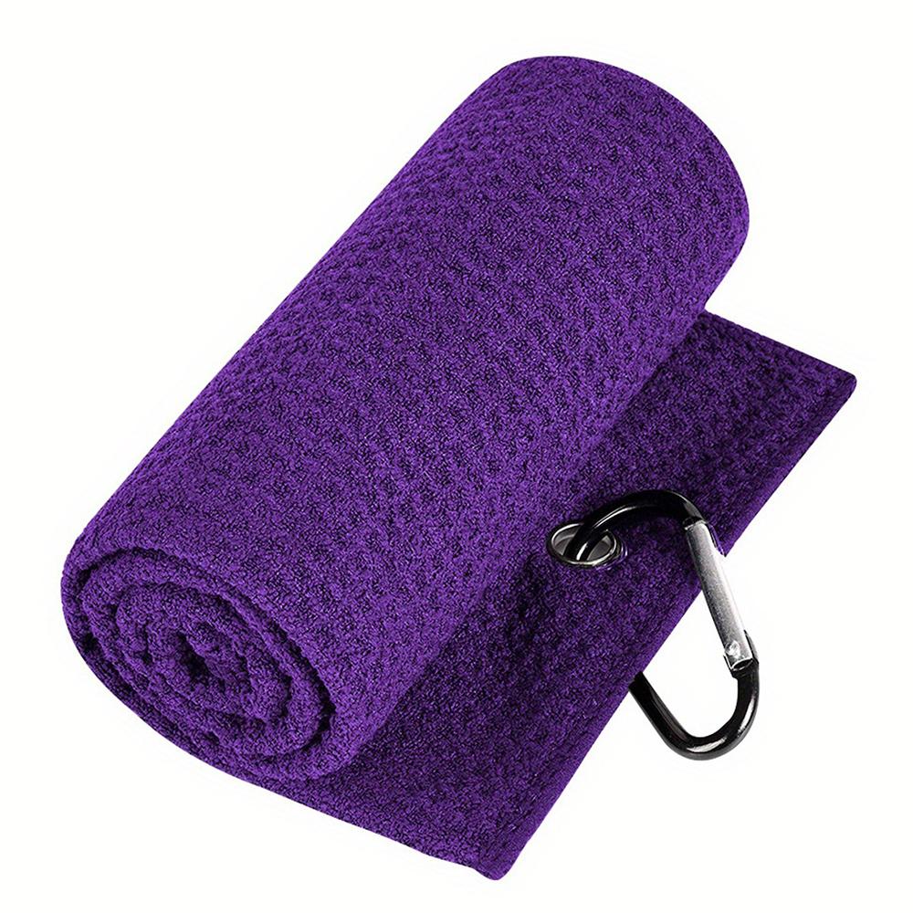30x30cm Waffle Pattern Golf Towel with Hook Quick Drying Microfiber Cleaning Towel Purple
30x30cm Waffle Pattern Golf Towel with Hook Quick Drying Microfiber Cleaning Towel Purple