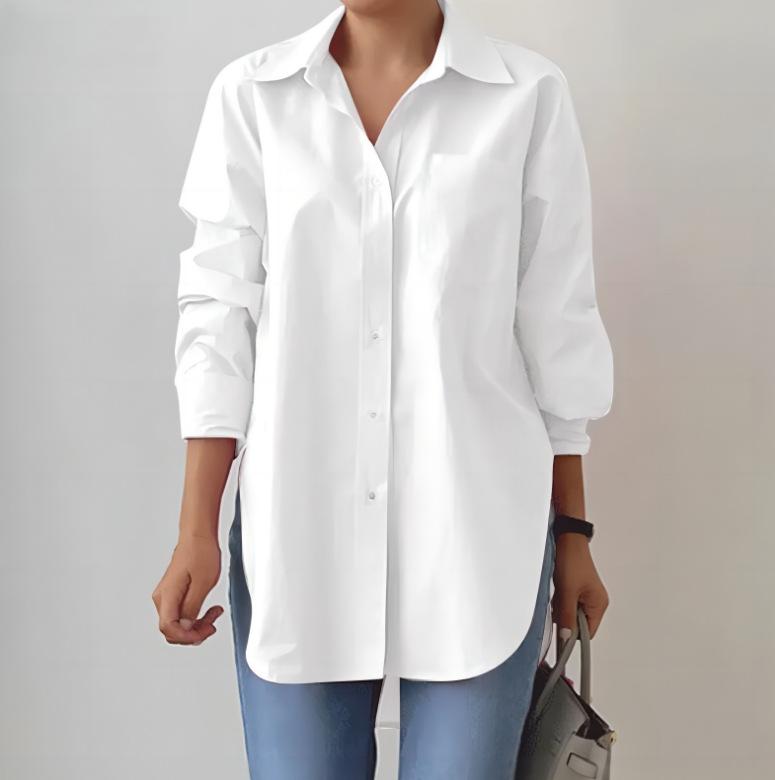 Женская мода Элегантные рубашки с отложным воротником и длинными рукавами свободного кроя для женщин Весна Осень Однотонные с разрезом Офисные женские блузки Повседневные рубашки больших размеров Топы XS белый
Женская мода Элегантные рубашки с отложным воротником и длинными рукавами свободного кроя для женщин Весна Осень Однотонные с разрезом Офисные женские блузки Повседневные рубашки больших размеров Топы XS белый
