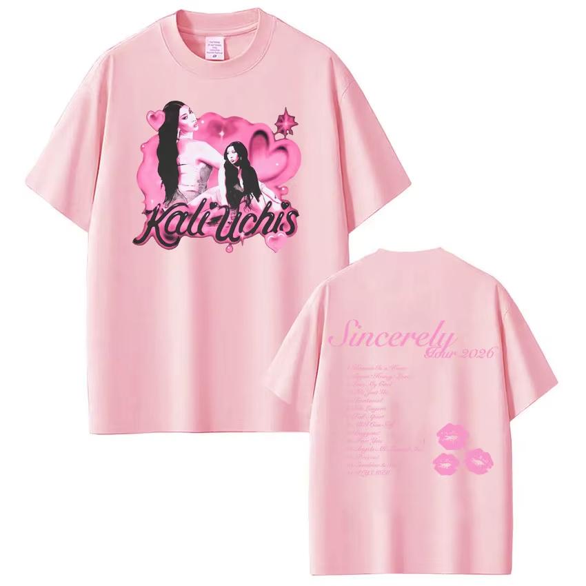 KALI UCHIS Sincerely Tour 2026 Print Tshirt Men Women Fashion Vintage Tshirt Summer otton Casual Aesthetics TShirts Fan Gifts 4XL
KALI UCHIS Sincerely Tour 2026 Print Tshirt Men Women Fashion Vintage Tshirt Summer otton Casual Aesthetics TShirts Fan Gifts 4XL