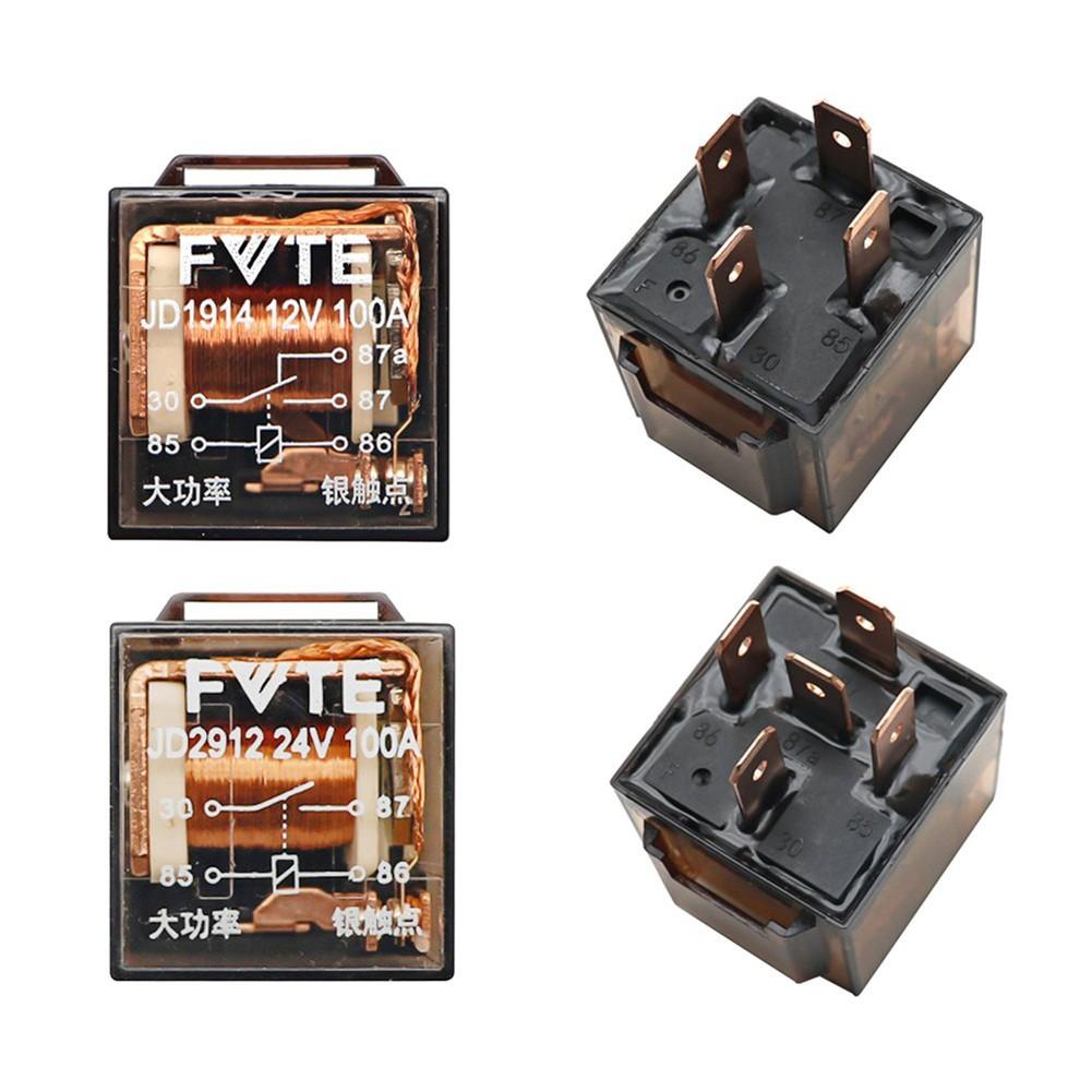 High Capacity and Water resistant Waterproof Car Relay for Control Equipment 12V 5PIN 100A
High Capacity and Water resistant Waterproof Car Relay for Control Equipment 12V 5PIN 100A