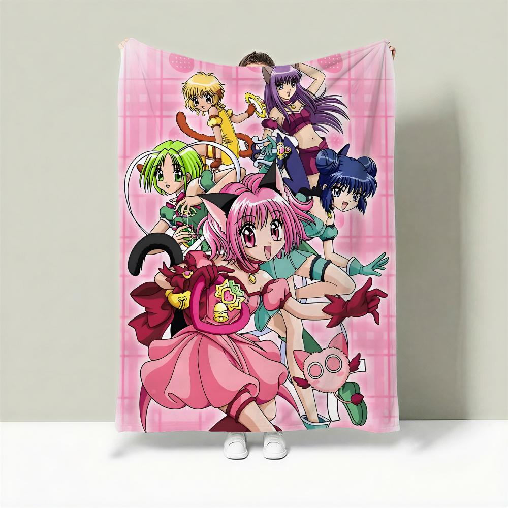 Anime T-Tokyo Mew Mew Throw Lightweight 240g Flannel Blanket Soft Skin-friendly for Summer Cooling 75cmx90cm
Anime T-Tokyo Mew Mew Throw Lightweight 240g Flannel Blanket Soft Skin-friendly for Summer Cooling 75cmx90cm