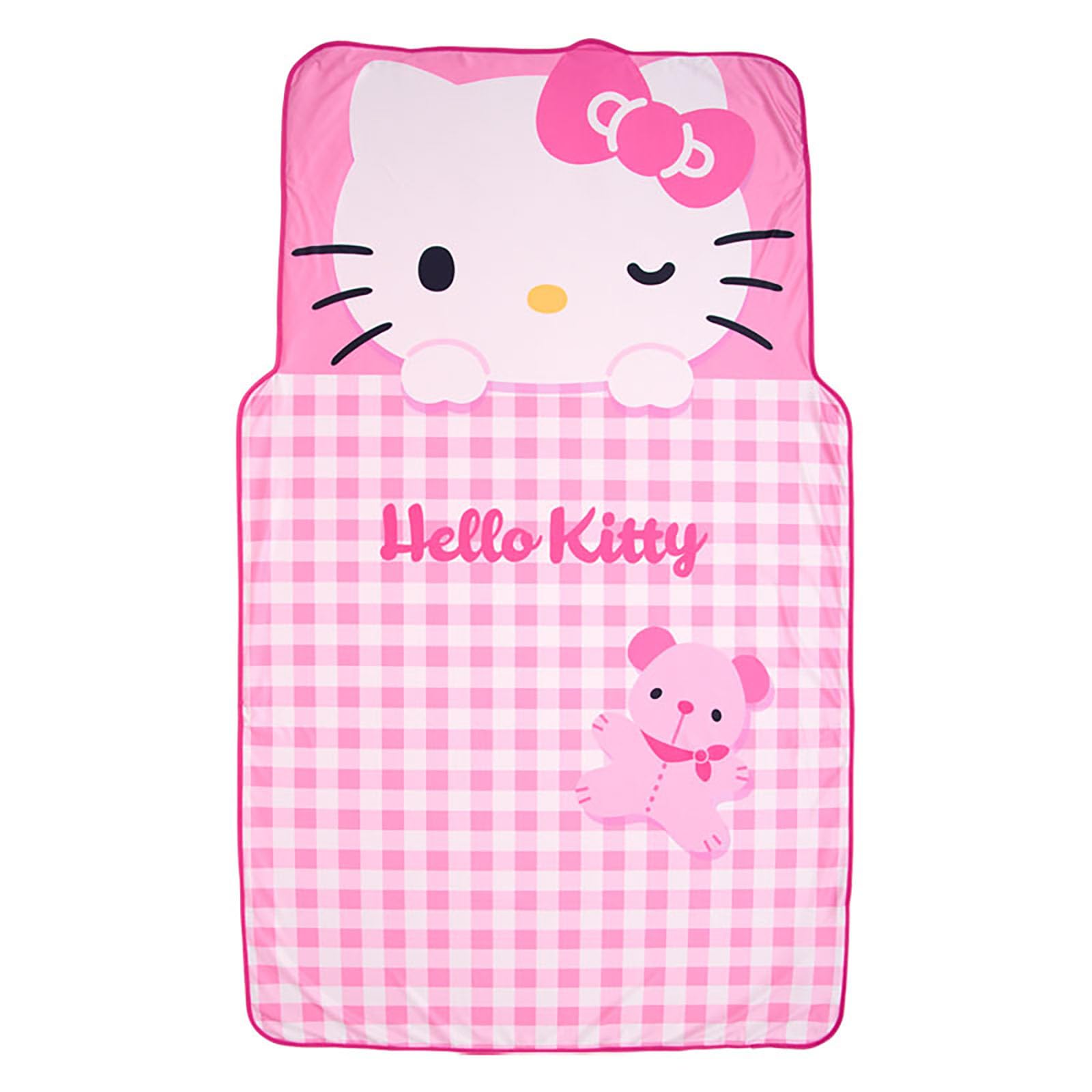 Sanrio Hello Kitty Nap Blanket Cool to the touch Knee blanket 428761 Surface 100% polyester, Back 100% nylon, fabric,
Sanrio Hello Kitty Nap Blanket Cool to the touch Knee blanket 428761 Surface 100% polyester, Back 100% nylon, fabric,