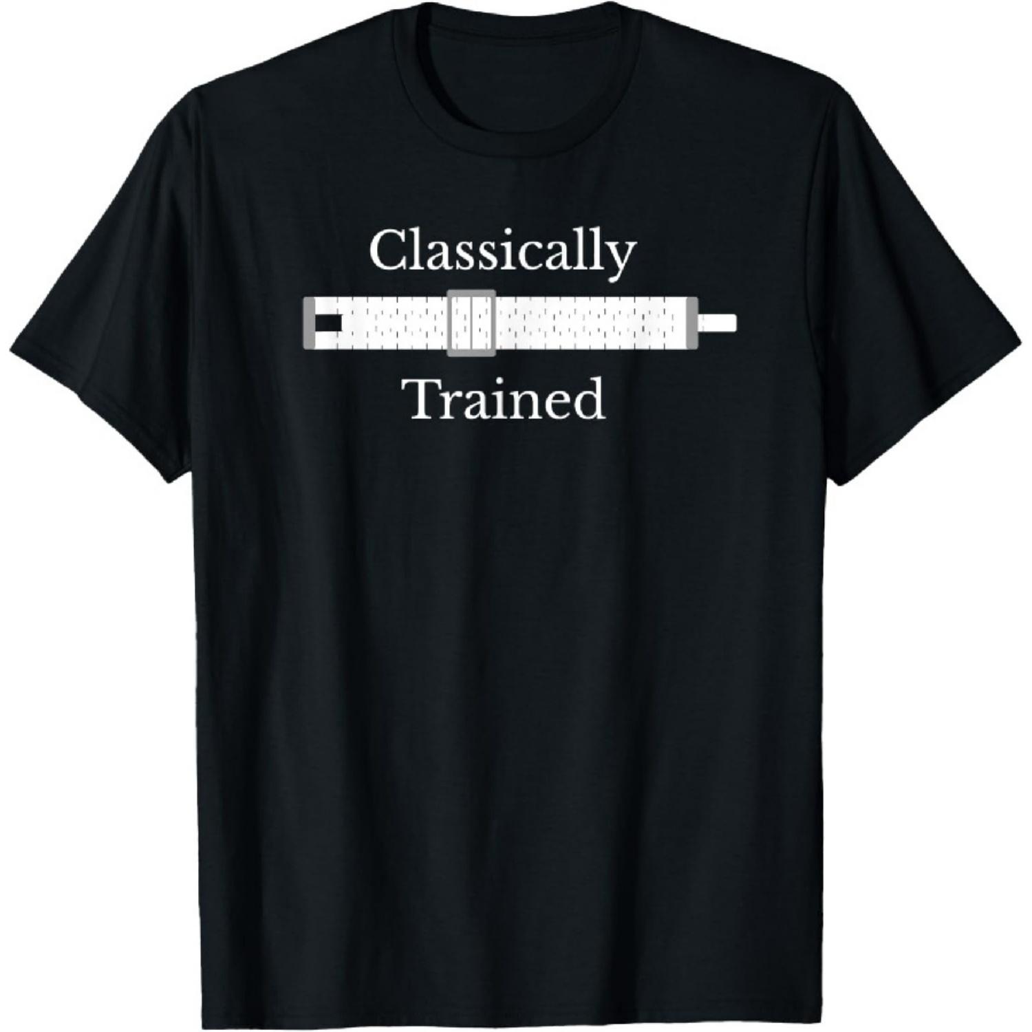 Classically Trained Slide Rule Mechanical Analog Calculator T-Shirt XXXXXL чорний
Classically Trained Slide Rule Mechanical Analog Calculator T-Shirt XXXXXL чорний