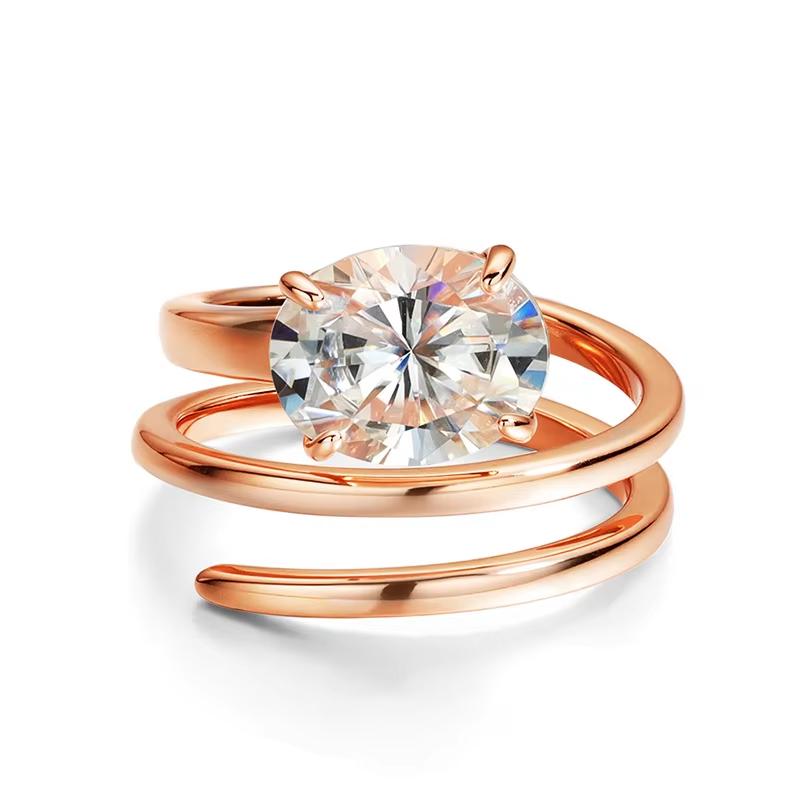 Smyoue 1CT-3CT Сертифікована каблучка-солітер з муасанітом, покрита 14K золотом, для жінок, весільна, з лабораторним діамантом, чисте срібло 925 проби, 100% Shani Abergel 3&1CT us size
Smyoue 1CT-3CT Сертифікована каблучка-солітер з муасанітом, покрита 14K золотом, для жінок, весільна, з лабораторним діамантом, чисте срібло 925 проби, 100% Shani Abergel 3&1CT us size