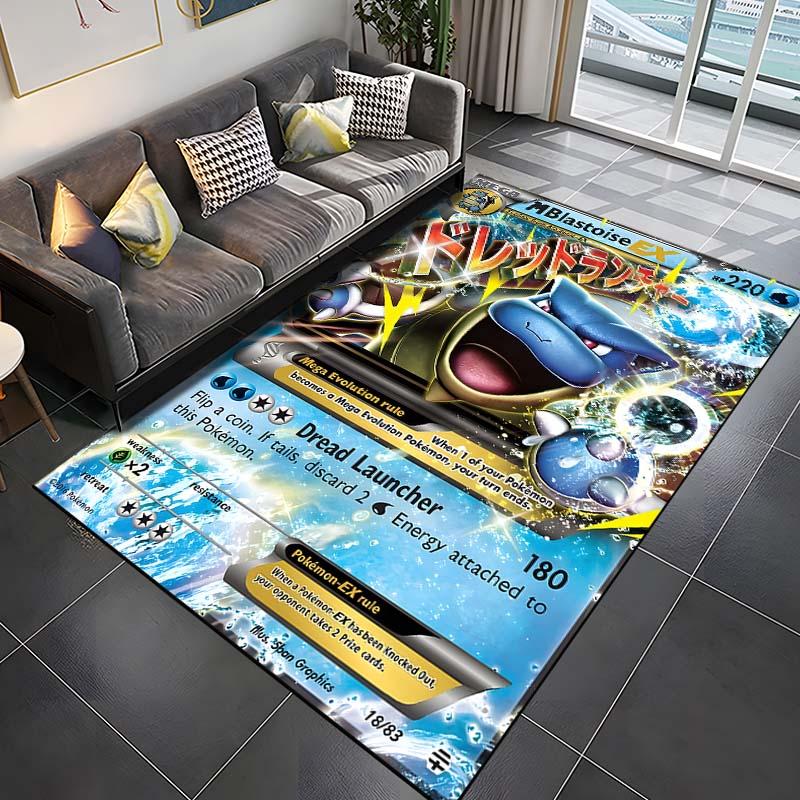 Pokemon Cards Squirtle Print Rug Carpet for Living Room Children s Bedroom Mat Sofa Doormat Floor Rug Home Decor Anti Slip Mat 40x60cm (16x24in)
Pokemon Cards Squirtle Print Rug Carpet for Living Room Children s Bedroom Mat Sofa Doormat Floor Rug Home Decor Anti Slip Mat 40x60cm (16x24in)