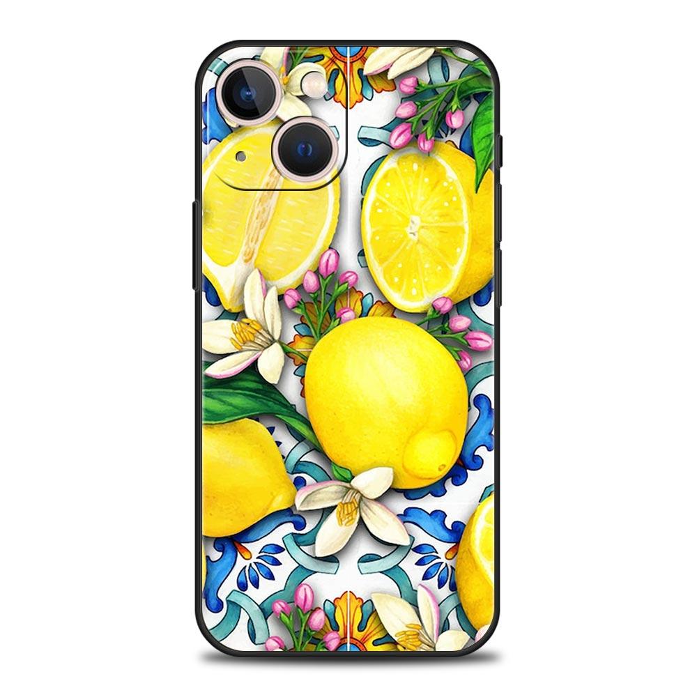 Mediterranean Lemon For iPhone 11 12 13 15 14 Pro Max Phone Case X XR XS 7 8 Plus SE 2020 Luxury Black Silicone Cover Funda iPhone X XS
Mediterranean Lemon For iPhone 11 12 13 15 14 Pro Max Phone Case X XR XS 7 8 Plus SE 2020 Luxury Black Silicone Cover Funda iPhone X XS