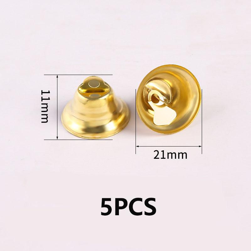 5 шт. Рождественские колокольчики Металлические украшения Колокольчики Ветряные колокольчики Рождественские украшения Diameter 2.1cm
5 шт. Рождественские колокольчики Металлические украшения Колокольчики Ветряные колокольчики Рождественские украшения Diameter 2.1cm