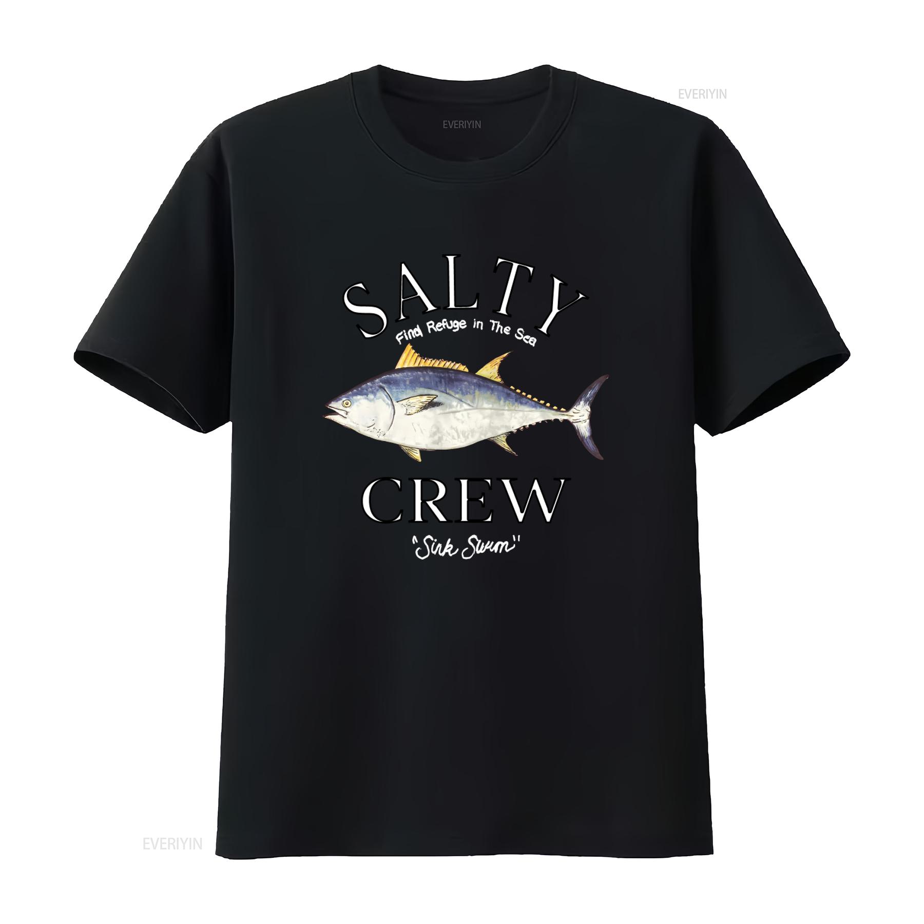 Salty Crew Велика Синя футболка з коротким рукавом Чорна Нова Знай Притулок у Морі з Принтом Тунця вінтажна Прана вуличний одяг чоловічий Унісекс S
Salty Crew Велика Синя футболка з коротким рукавом Чорна Нова Знай Притулок у Морі з Принтом Тунця вінтажна Прана вуличний одяг чоловічий Унісекс S