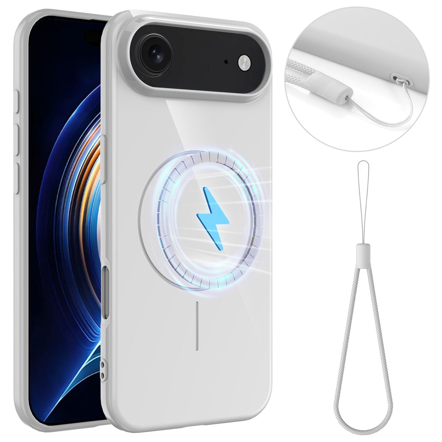For iPhone Air Magnetic Case Compatible with MagSafe TPU Phone Back Cover with Lanyard E
For iPhone Air Magnetic Case Compatible with MagSafe TPU Phone Back Cover with Lanyard E