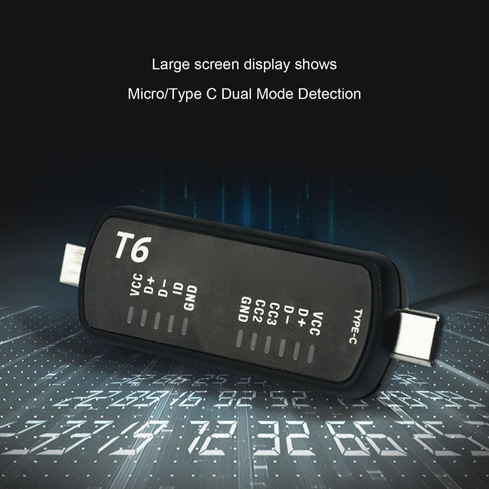 FOR T6 Charging Port Tester, Type-C Dual, Quick Testing And Fault Detection For Smartphones, Tablets, Other Electronic Devices China Mainland
FOR T6 Charging Port Tester, Type-C Dual, Quick Testing And Fault Detection For Smartphones, Tablets, Other Electronic Devices China Mainland