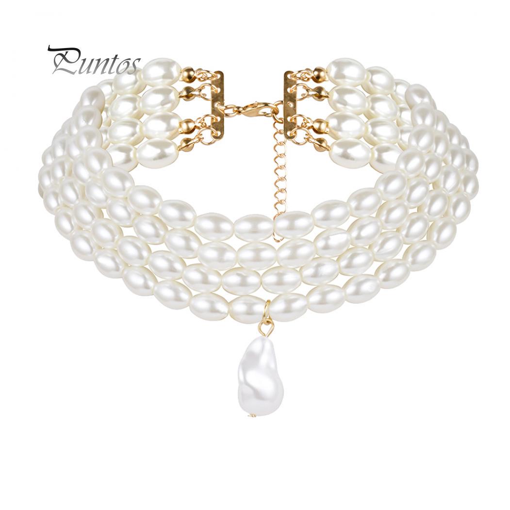 Элегантное многослойное женское ожерелье в виде жемчуга
Элегантное многослойное женское ожерелье в виде жемчуга