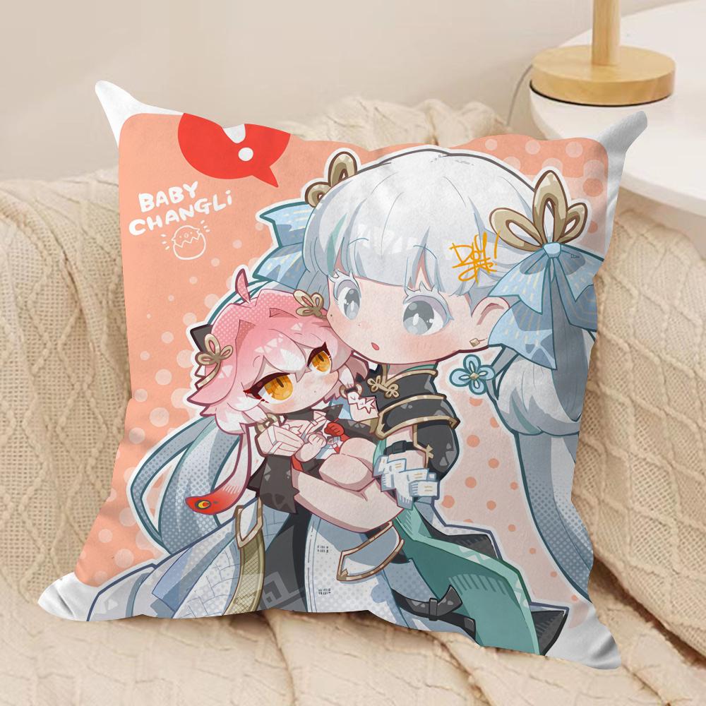 Jinhsi cute wuthering waves Cushion Cover Silky Short Plush Invisible Zipper Dustproof Sofa Pillow Case for Home Decor 30x30cm
Jinhsi cute wuthering waves Cushion Cover Silky Short Plush Invisible Zipper Dustproof Sofa Pillow Case for Home Decor 30x30cm