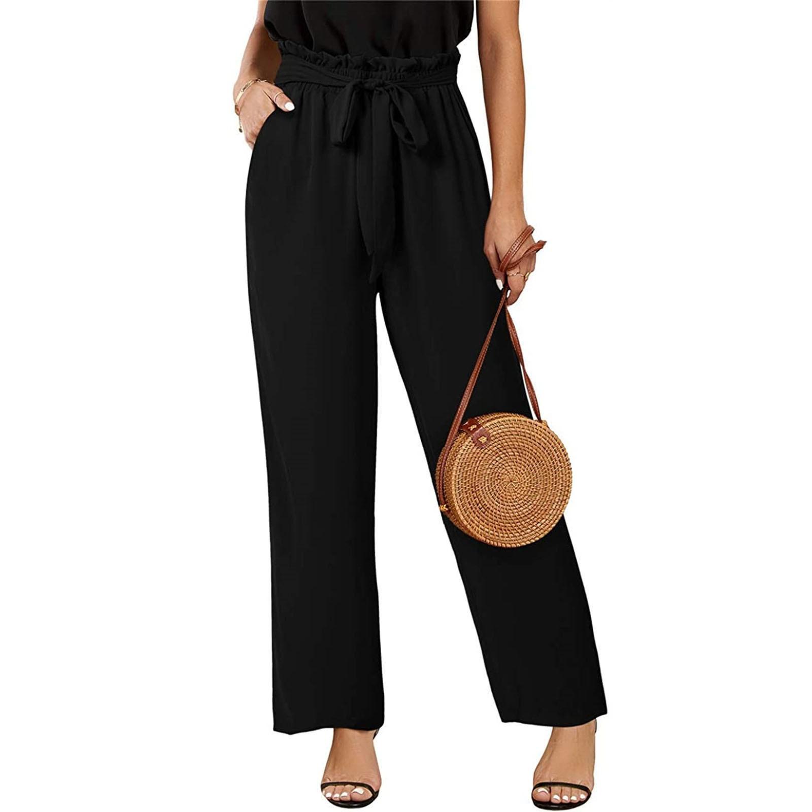 Women s Sports & Fitness Running Casual Pants Loose Legged Wide Leg Pants XL чорний
Women s Sports & Fitness Running Casual Pants Loose Legged Wide Leg Pants XL чорний