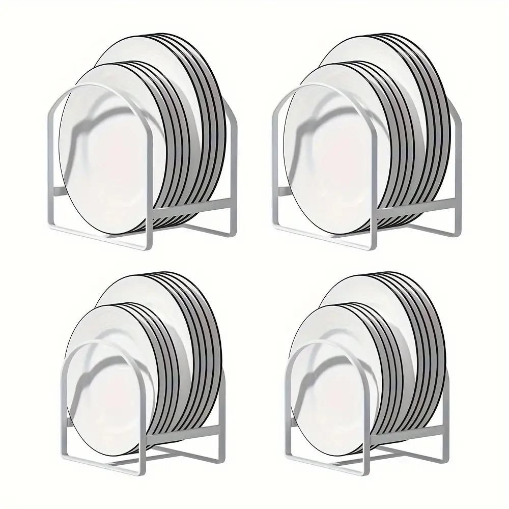 4pcs Heavy-Duty Iron Arch-Shaped Dish Rack | Black/White Kitchen Storage Organizer with Multiple Compartments for Dishes, Cups a XL белый
4pcs Heavy-Duty Iron Arch-Shaped Dish Rack | Black/White Kitchen Storage Organizer with Multiple Compartments for Dishes, Cups a XL белый
