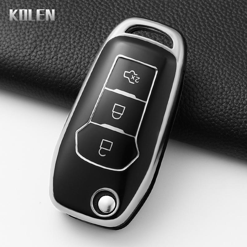 Модный чехол-брелок из ТПУ для автомобильного ключа Ford Fusion Fiesta Mondeo Kk4 F150 F250 F350 Explorer Ranger Защитный корпус Аксессуары для брелока
Модный чехол-брелок из ТПУ для автомобильного ключа Ford Fusion Fiesta Mondeo Kk4 F150 F250 F350 Explorer Ranger Защитный корпус Аксессуары для брелока