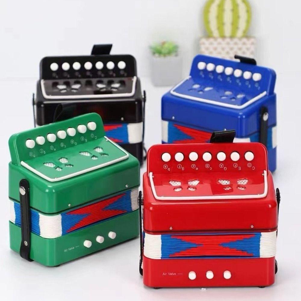 7 Keys Mini Accordion Stage Performance Child Accordion Toy Kids Accordion Musical Instruments зелений
7 Keys Mini Accordion Stage Performance Child Accordion Toy Kids Accordion Musical Instruments зелений