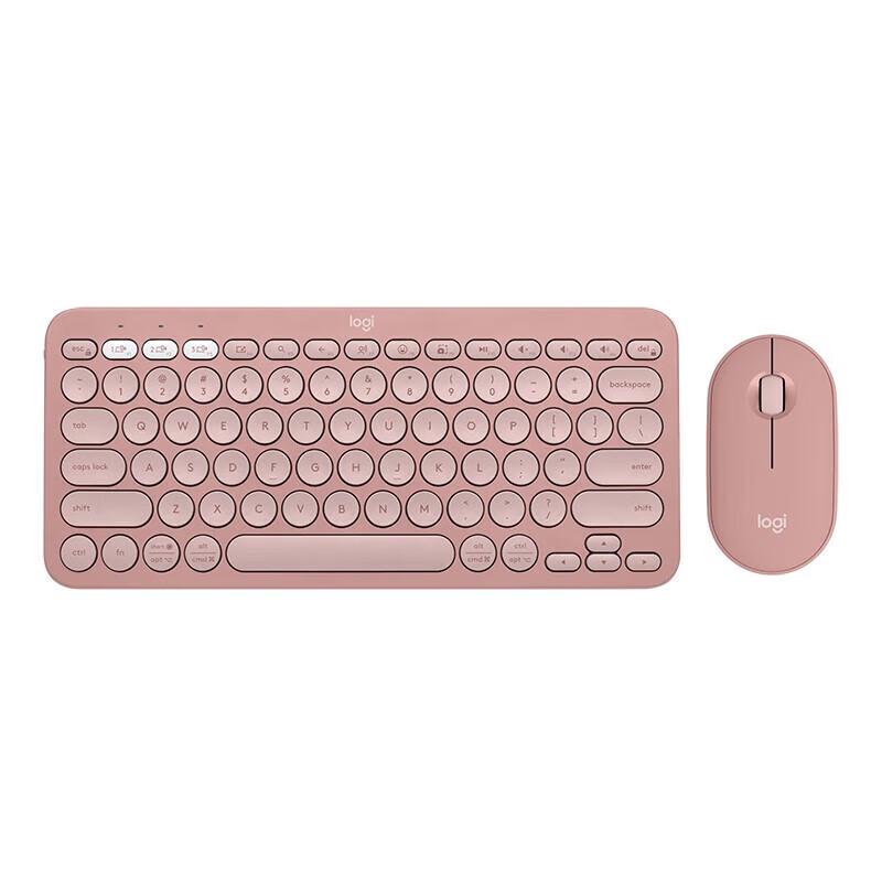 Logitech Pebble 2 Combo Wireless Keyboard and Mouse Set
Logitech Pebble 2 Combo Wireless Keyboard and Mouse Set