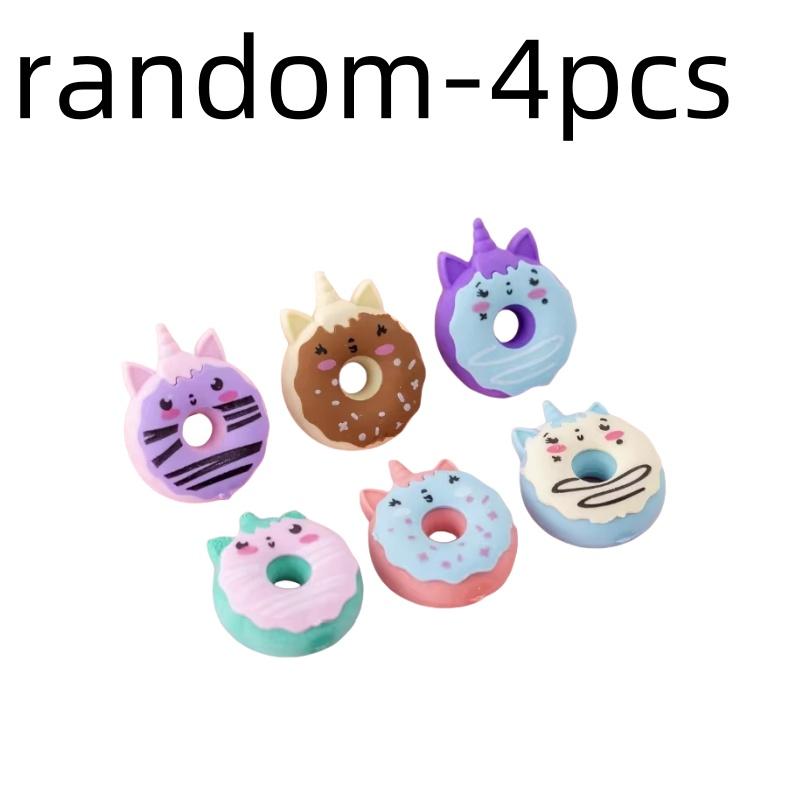 4 Pcs Cute Kawaii Donut Rubber Eraser Creative Pencil Erasers School Supplies Stationery Kids Students Cool Prizes
4 Pcs Cute Kawaii Donut Rubber Eraser Creative Pencil Erasers School Supplies Stationery Kids Students Cool Prizes
