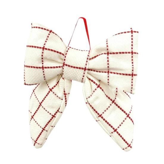 1/2Pcs Large Christmas Bow Decoration Red White Plaid Hanging Bow Ornament Indoor Outdoor Xmas Holiday Party Fabric Bow Wreath Decor 1pc
1/2Pcs Large Christmas Bow Decoration Red White Plaid Hanging Bow Ornament Indoor Outdoor Xmas Holiday Party Fabric Bow Wreath Decor 1pc