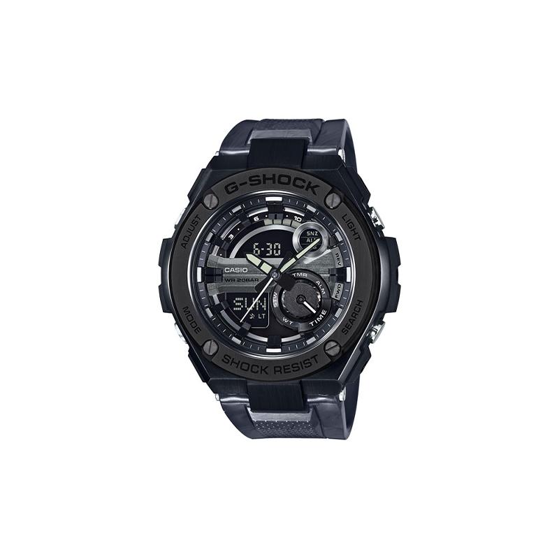 Casio G-SHOCK layered protective structure, mechanical style, quartz movement, resin strap, Japanese and Korean watch, men s watch, black GST-210M-1A чёрный
Casio G-SHOCK layered protective structure, mechanical style, quartz movement, resin strap, Japanese and Korean watch, men s watch, black GST-210M-1A чёрный
