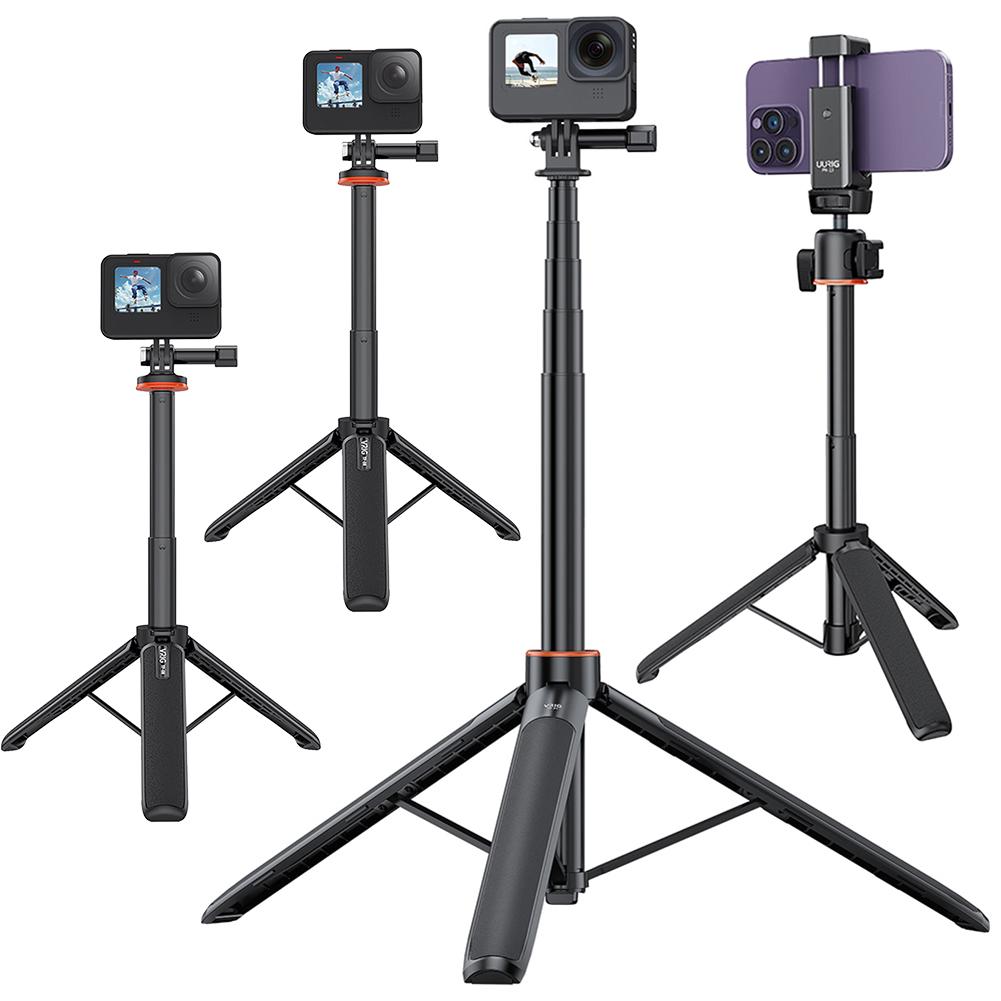 2-в-1 выдвижная подставка-штатив с ручкой с резьбой 1/4 для DJI Osmo Pocket 3 A 54cm
2-в-1 выдвижная подставка-штатив с ручкой с резьбой 1/4 для DJI Osmo Pocket 3 A 54cm