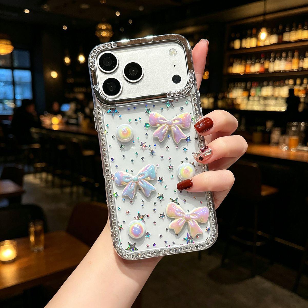 Laser Glitter Star Phone Case for Apple 17 Pro Max, iPhone 16 Pro Max, Bow 15 iPhone 15 Plus
Laser Glitter Star Phone Case for Apple 17 Pro Max, iPhone 16 Pro Max, Bow 15 iPhone 15 Plus