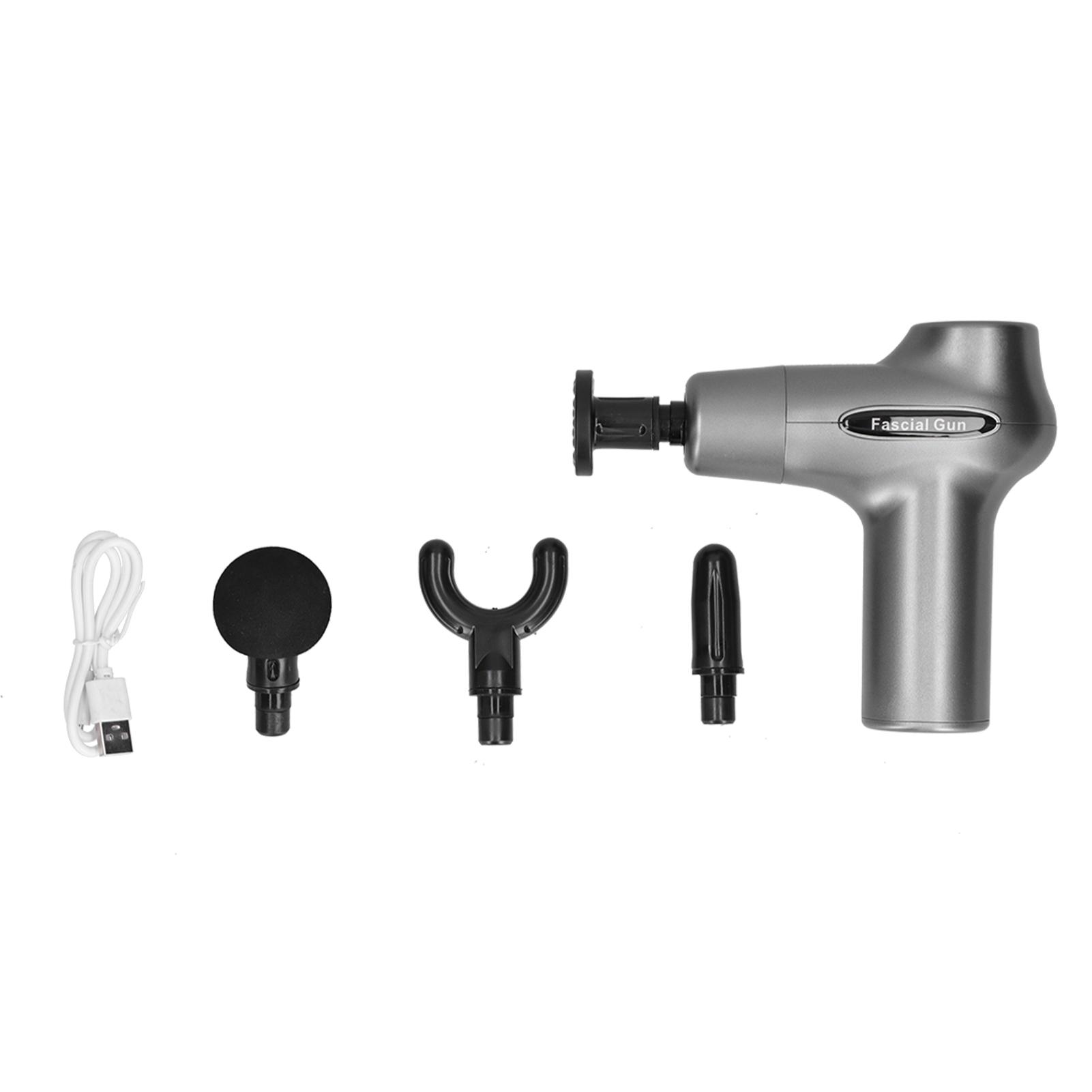 Vibration Deep Tissue Muscle Massager Electric Household Fitness Relaxation Massager (Gray Button)
Vibration Deep Tissue Muscle Massager Electric Household Fitness Relaxation Massager (Gray Button)