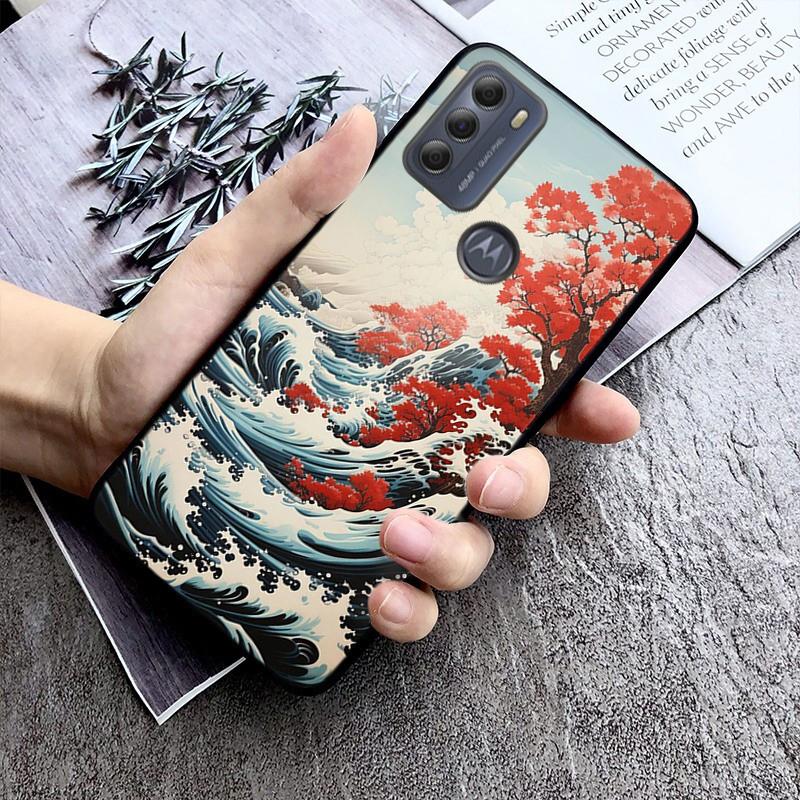 Чехол для телефона с японским рисунком волны для Moto G84 G22 G32 G42 G52 G62 G53 G72 G60 G60S G100 G10 G20 G30 G13 G50 G 5G G Pure Moto G22
Чехол для телефона с японским рисунком волны для Moto G84 G22 G32 G42 G52 G62 G53 G72 G60 G60S G100 G10 G20 G30 G13 G50 G 5G G Pure Moto G22