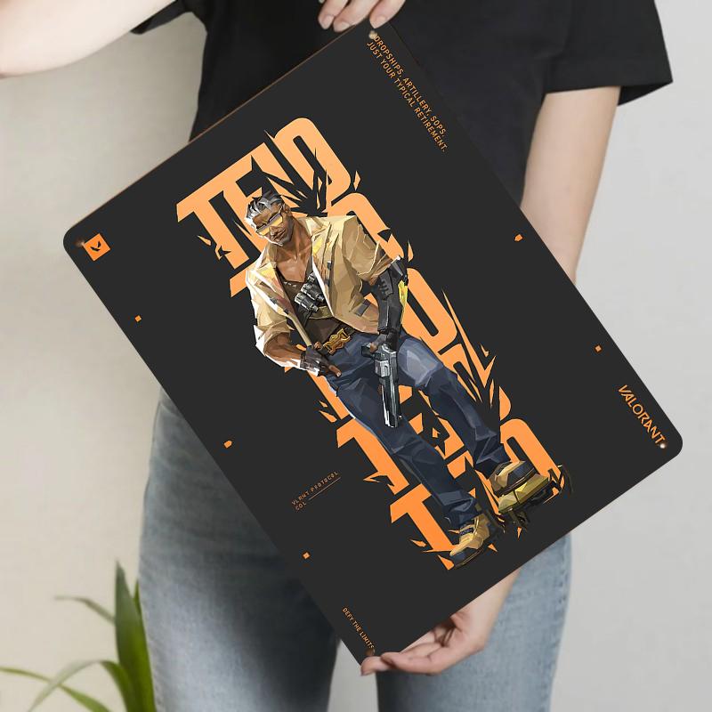 Valorant Protocol Cole Character Metal Wall Art Decor for Game Room Home Decoration 20x30cm(7.8x11.8inch)
Valorant Protocol Cole Character Metal Wall Art Decor for Game Room Home Decoration 20x30cm(7.8x11.8inch)