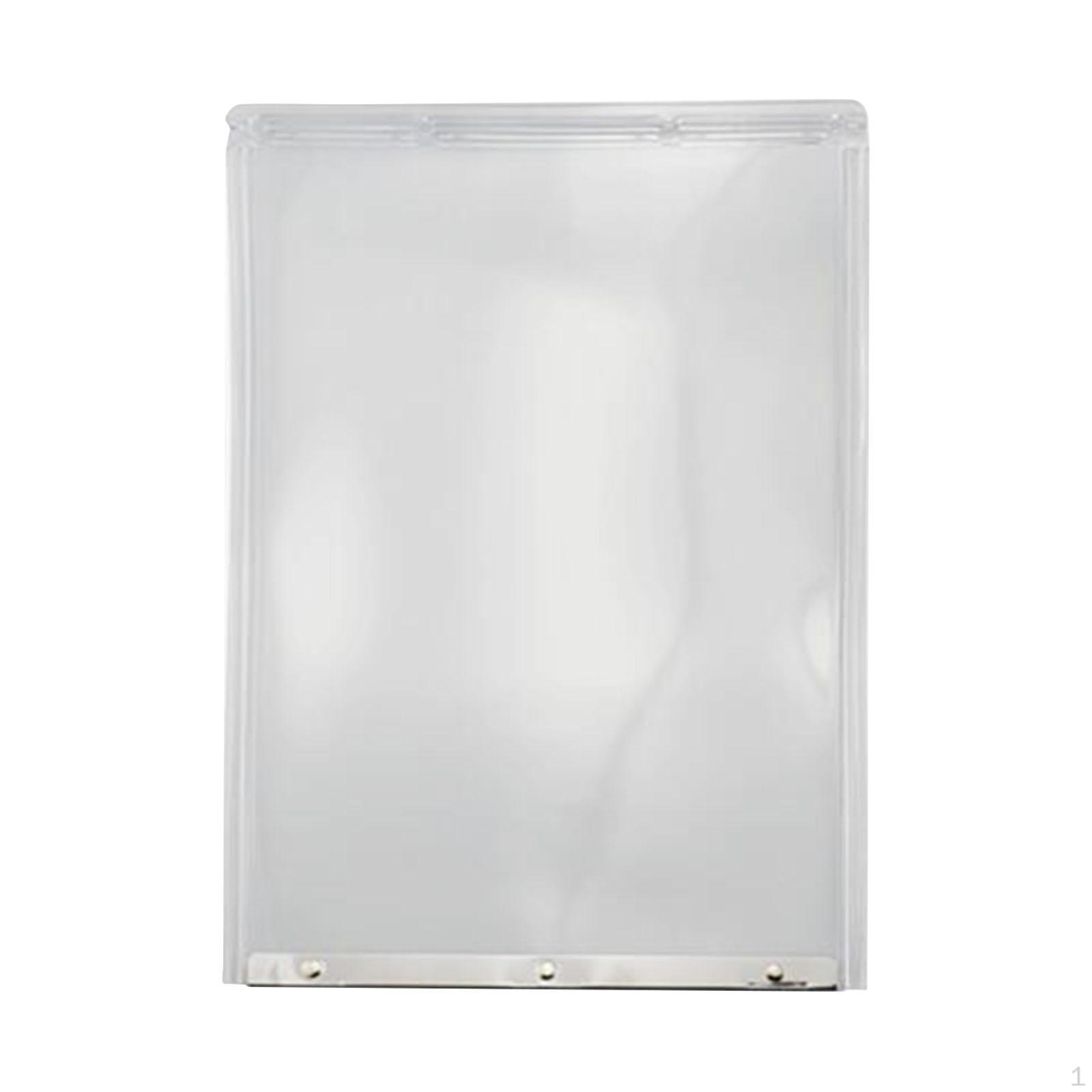 Dog Cat Flap, Replaceable Flexible Door PVC, Screw Holes for Easy Installation, Suitable translucent
Dog Cat Flap, Replaceable Flexible Door PVC, Screw Holes for Easy Installation, Suitable translucent