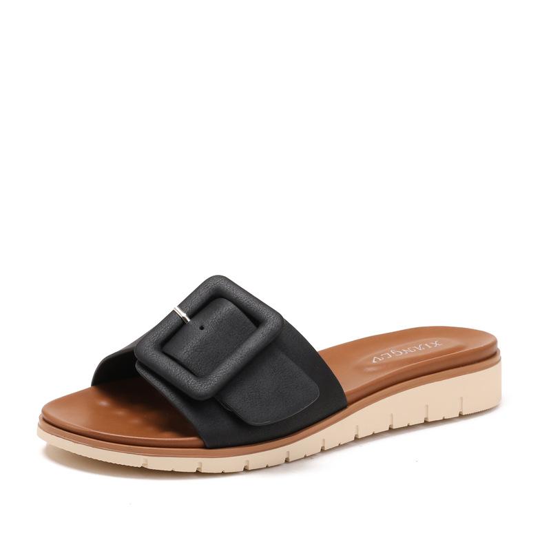 Bag buckle wedge slippers women s wear new bohemian ethnic vacation word with sandals summer 36 чёрный
Bag buckle wedge slippers women s wear new bohemian ethnic vacation word with sandals summer 36 чёрный